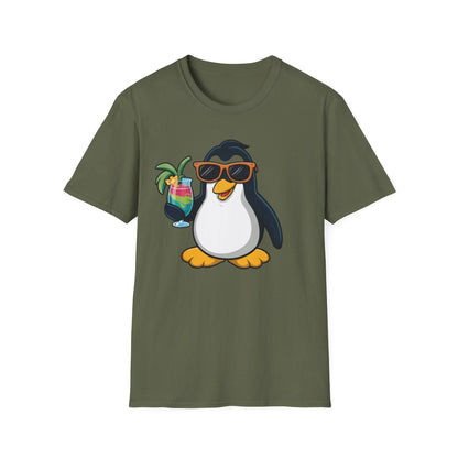 Tropical Penguin T-Shirt