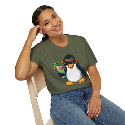Tropical Penguin T-Shirt