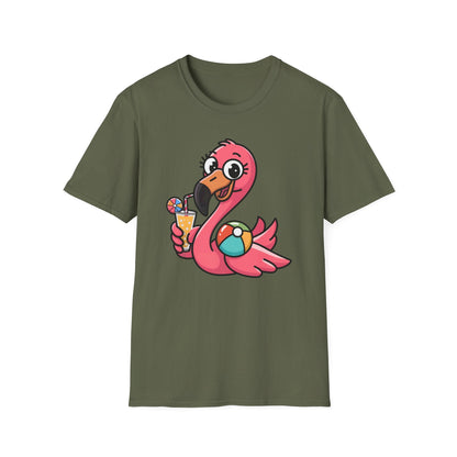 Playful Flamingo T-Shirt